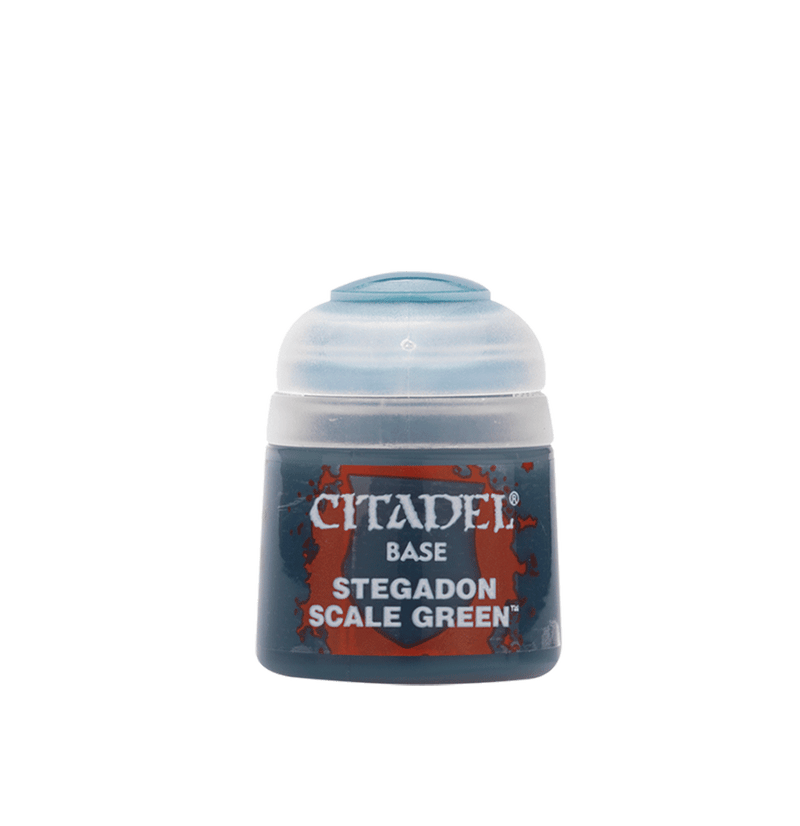 Citadel Paint: Base - Stegadon Scale Green (12ml) (21-10) 