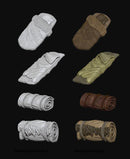 Pathfinder Deep Cuts Miniatures - Bedrolls - Unpainted (WZK73859)