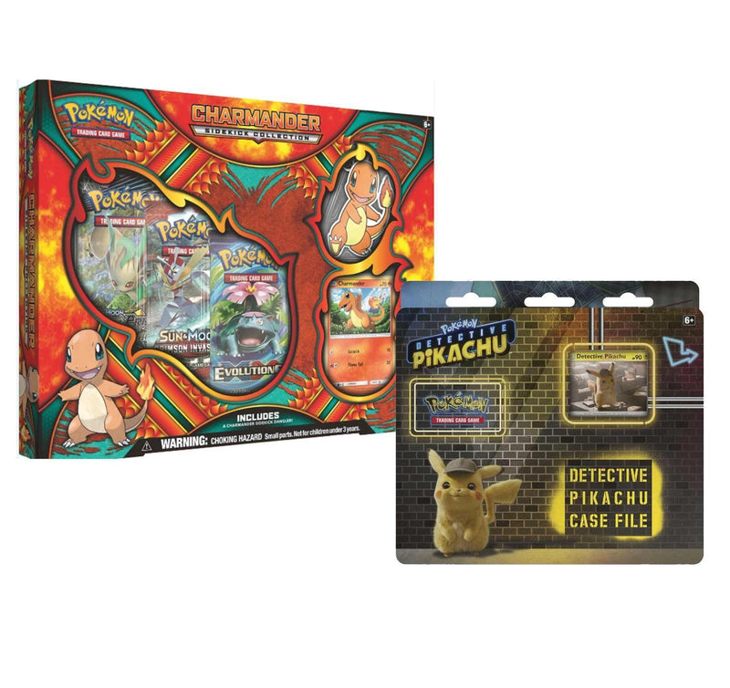 Pokemon TCG: Charmander and Pikachu Holiday Gift Bundle