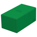 Ultimate Guard: Twin Flip'n'Tray 160+ Deck Storage Box - Xenoskin Green 