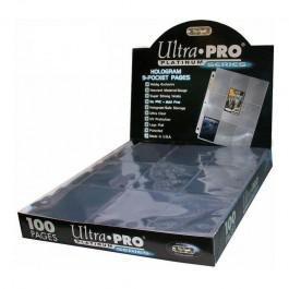 Ultra Pro: 9-Pocket Platinum Binder Page for Standard Size Cards (100)