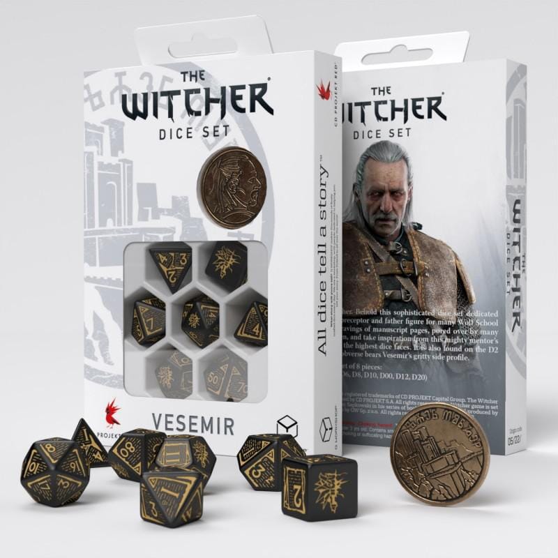 The Witcher Dice Set: Vesemir - The Sword Master 