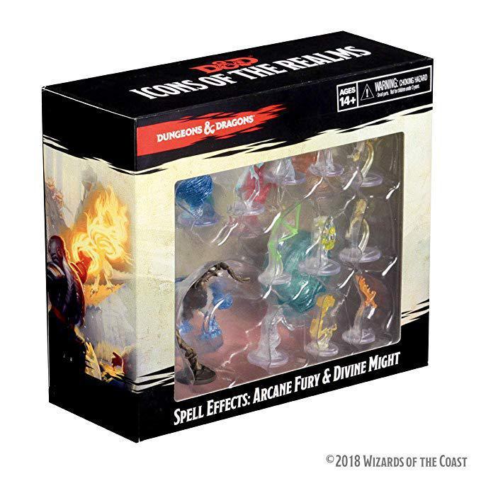 D&D: Spell Effects Miniatures - Arcane Fury and Divine Might