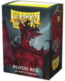 Dragon Shield: Deck Protector Sleeves - Standard Size Matte Blood Red (100) 