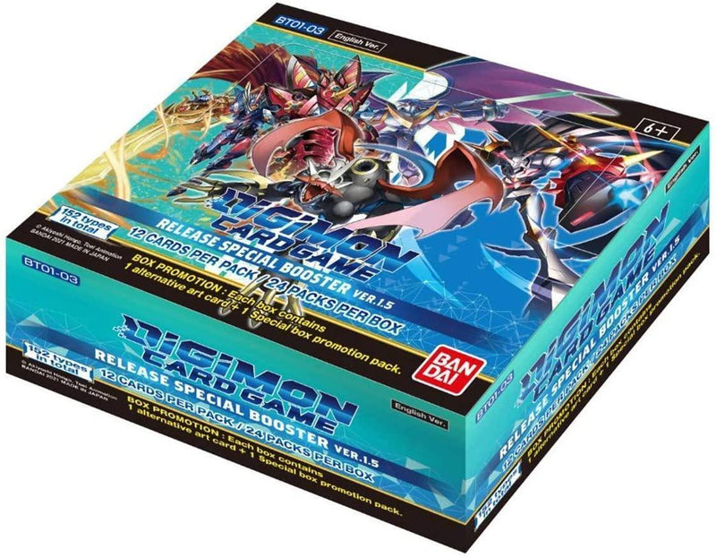 Digimon Card Game: Special Booster Box V1.5 Trading Card Games 