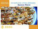 Pomegranate ArtPiece Puzzle: Space Race - 2000 Piece Puzzle