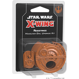 Star Wars X-Wing Miniature Game - Resistance Maneuver Dial Upgrade Kit - Star Wars X-Wing 2nd Ed 