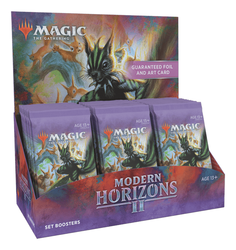Magic the Gathering: Modern Horizons 2 - Set Booster Box Collectible Trading Cards 