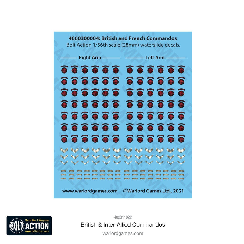 Bolt Action: British & Inter-Allied Commandos 