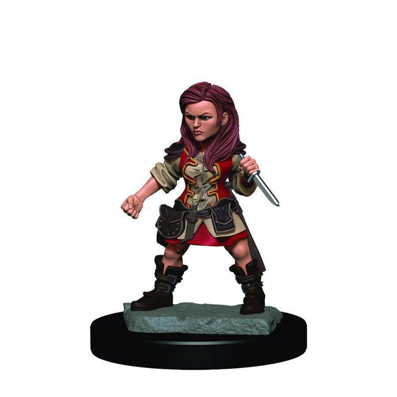 Dungeons & Dragons: Halfling Female Rogue - Icons of the Realm Premium Figures (WZK93019)