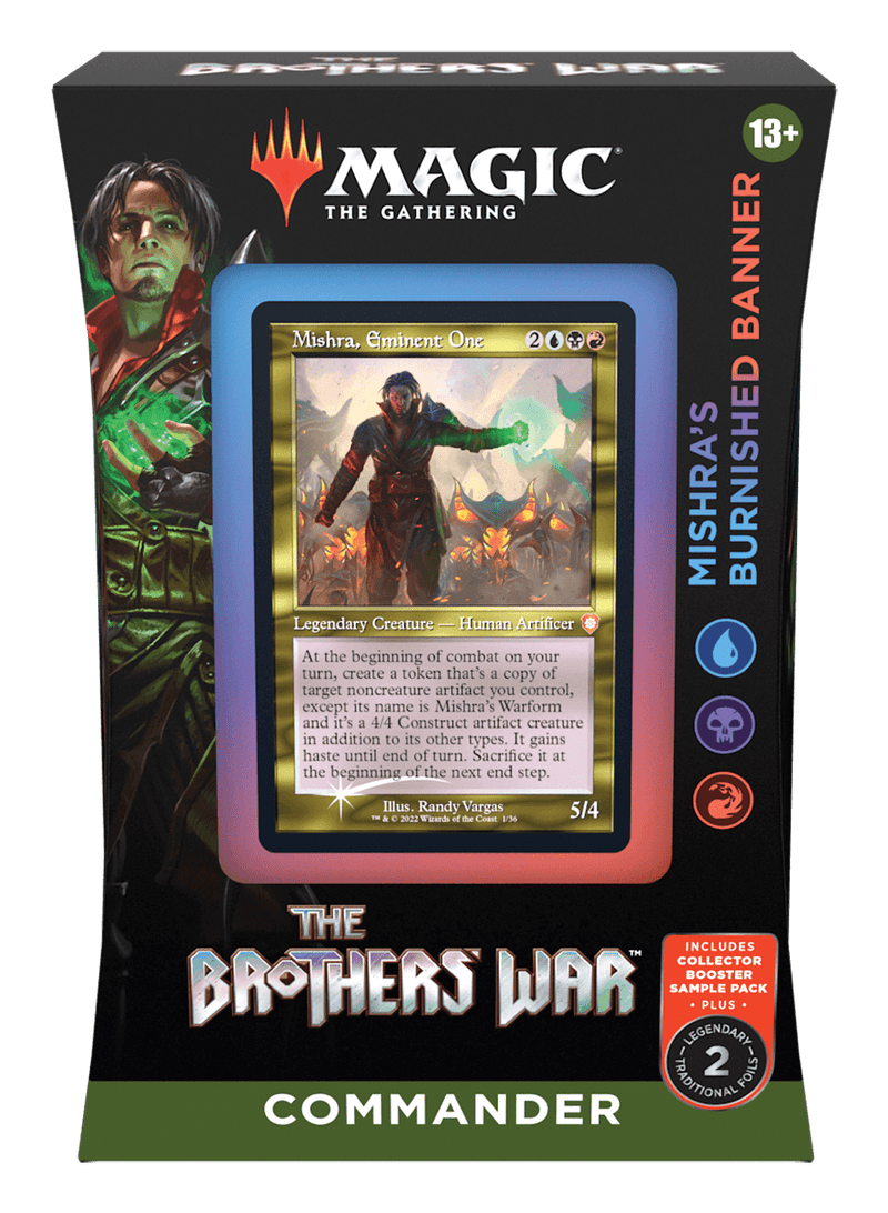 Magic the Gathering: Brothers' War - Commander Deck Mishra's Burnished Banner 