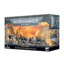 Games Workshop: Warhammer 40,000 - Space Marines - Scouts with Sniper Rifle (48-29) Tabletop Miniatures 