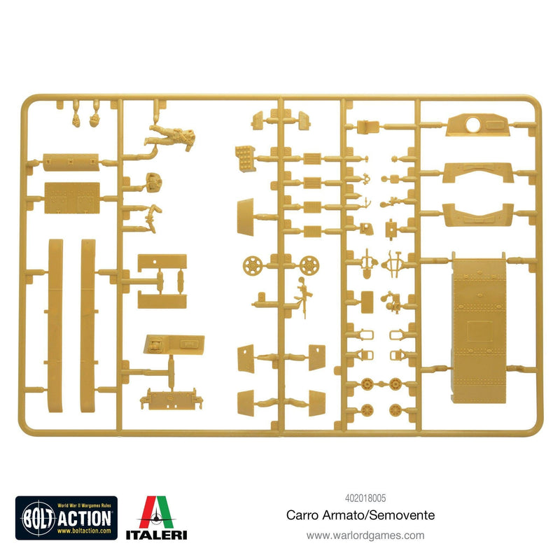 Bolt Action: Italian Carro Armato/Semovente Medium Tank 