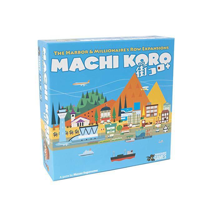 Machi Koro 5th Anniversary Editon - Harbor and Millionaire's Row Expansion