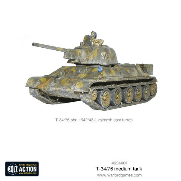 T34/76 Medium Tank 