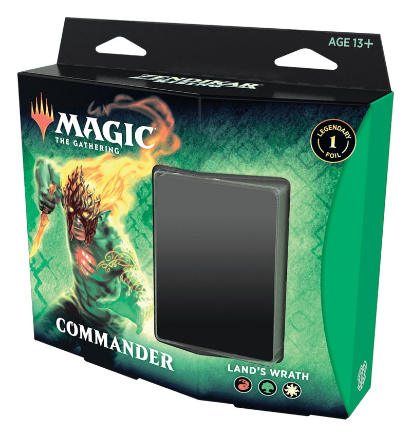 Magic the Gathering: Zendikar Rising - Commander 2020 Deck - Land's Wrath Trading Card Games