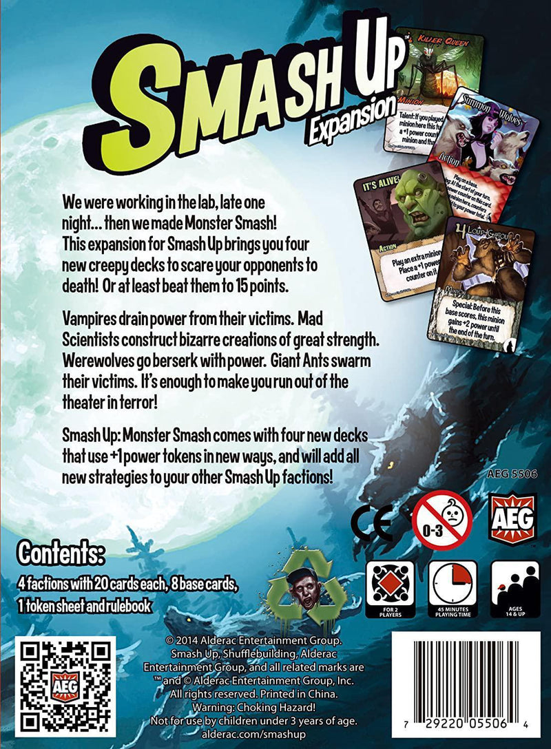 Smash Up: Monster Smash Expansion - AEG