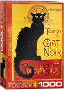EuroGraphics: Black Cat/Chat Noir - 1000 Piece Puzzle 